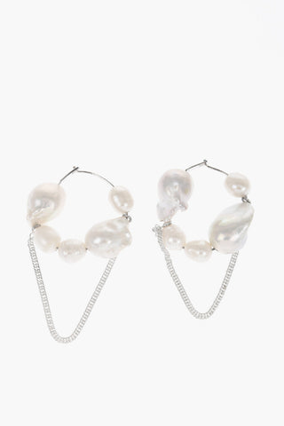 Hoop SWEET CONNECTION Earrings with Pearls