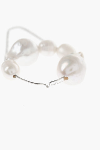 Hoop SWEET CONNECTION Earrings with Pearls