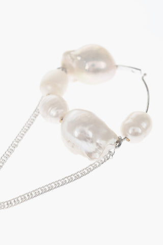 Hoop SWEET CONNECTION Earrings with Pearls