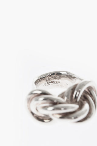 Brass Ring with Knot Design