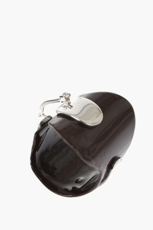Orecchini in Ottone Smaltato con con Design ad Anello
