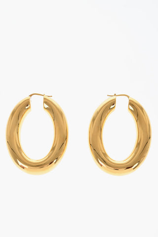 Brass VIVID Hoop Earrings