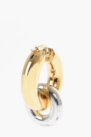 Orecchini a Cerchio EMBRACE in Ottone con Pendente