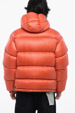 Gesteppte Daunenjacke mit Kapuze