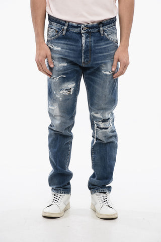 Jeans Cool Guy Fit in Denim Distressed 17cm