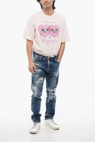 Jeans Cool Guy Fit in Denim Distressed 17cm