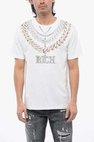 Regular Fit SHINAZU T-shirt With Necklace Print