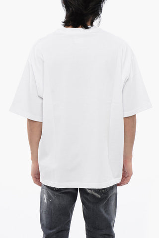 Oversize-Fit T-Shirt Mit Ketten-Print