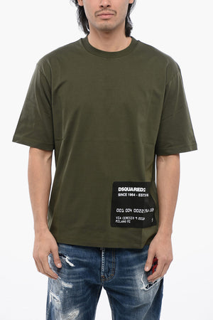 Loose Fit T-Shirt mit Logo-Print