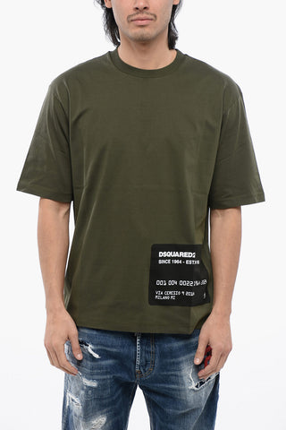 Loose Fit T-Shirt mit Logo-Print