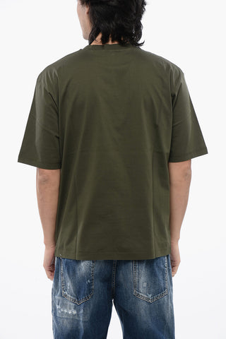 Loose Fit T-Shirt mit Logo-Print