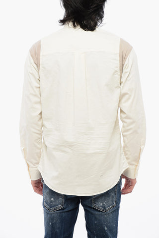 Bicolor-Hemd VARSITY mit Logo-Print