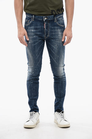 Jeans Super Twinky Fit con Tasche Posteriori ad Aletta 14cm