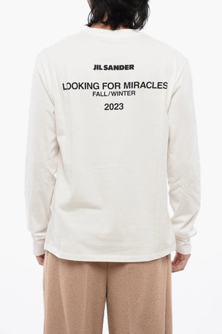 Double-Fabric Crewneck Sweater