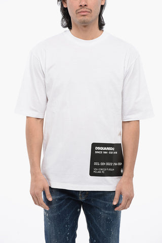 T-Shirt Loose Fit CARD in Cotone