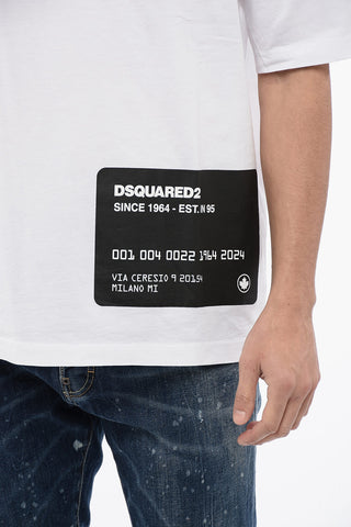 T-Shirt Loose Fit CARD in Cotone