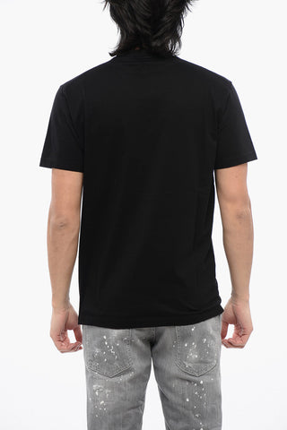 Cotton Loose-Fit T-Shirt D2 GOTHIC with Crystals