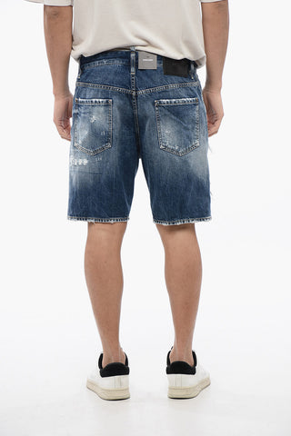 Distressed Denim MARINE Shorts