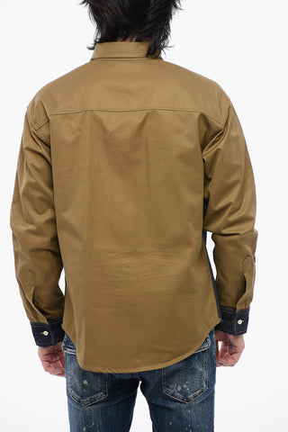 Two-toned CATEN BROS Denim Shirt