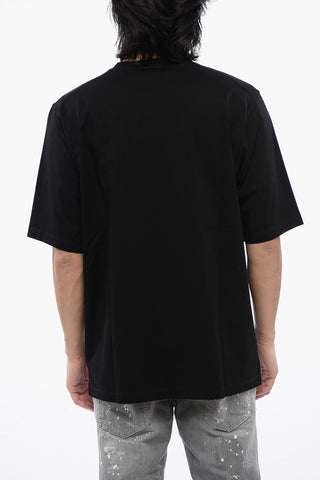 Skater Fit T-Shirt with Contrast Print