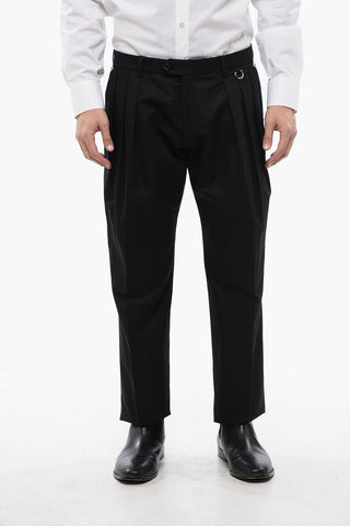 Pleated LEXNDER Pants With Stud Details