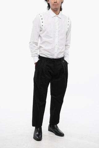 Pleated LEXNDER Pants With Stud Details