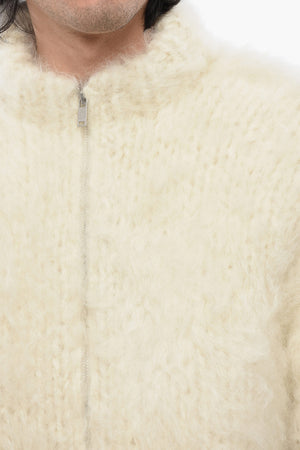 Cardigan SUPER CHUNKY Aus Flauschiger Wolle