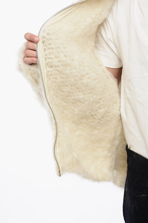Cardigan SUPER CHUNKY In Lana Fuzzy 