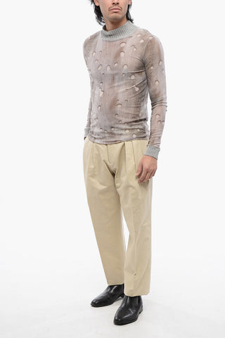 Printed ANUBO Sheer Top
