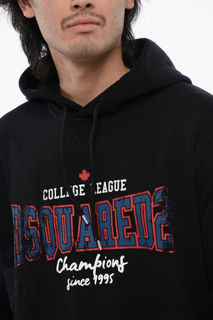 Felpa Hoodie Cool Fit con Stampa Logo