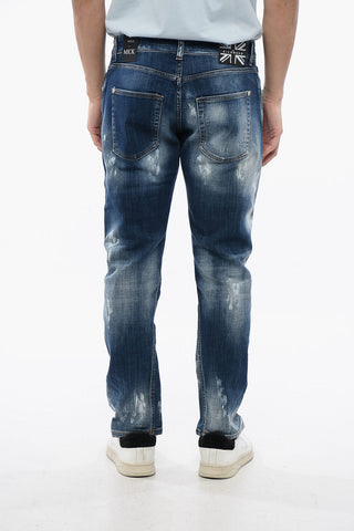 Twisted Leg Jeans MICK Bleached Effect 17 cm