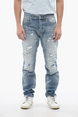 Regular Fit Jeans SID Distressed Effect 18 cm
