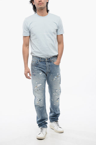 Regular Fit Jeans SID im Distressed-Effekt 18 cm