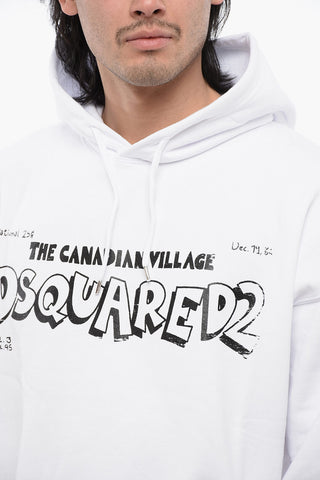 기모 코튼 후디 CANADIAN VILLAGE