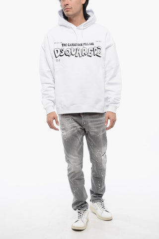 Hoodie CANADIAN VILLAGE aus gebürsteter Baumwolle