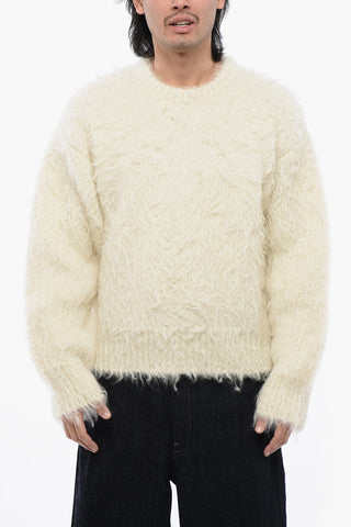 Flauschiger Wollpullover CASENTINO