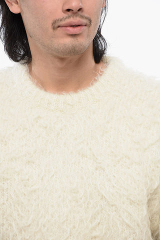 Flauschiger Wollpullover CASENTINO