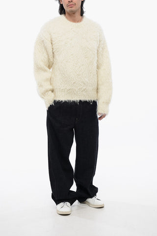 Flauschiger Wollpullover CASENTINO
