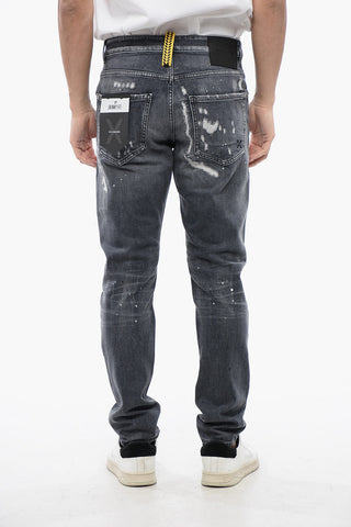 Distressed Effect SKY Skinny Fit Jeans 16 cm