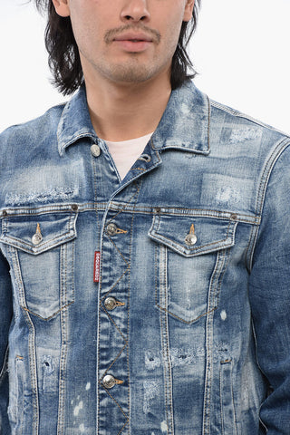 Distressed Denim DAN JEANS Shirt