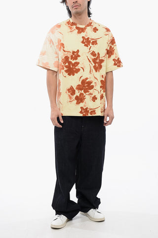 Floral Print Short Sleeved T-shirt