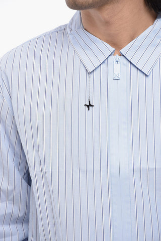 Camicia Boxy Fit PAUL Con Chiusura Zip