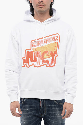 Hoodie Cool Fit D2 JUICY aus gebürsteter Baumwolle
