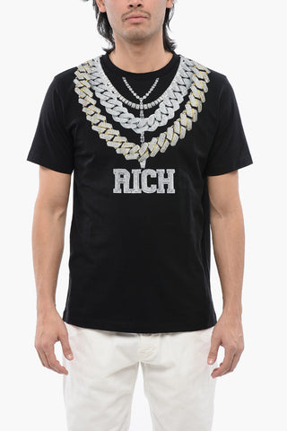 Regular Fit SHINAZU T-shirt With Necklace Print