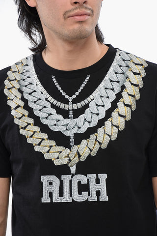 Regular Fit SHINAZU T-shirt With Necklace Print
