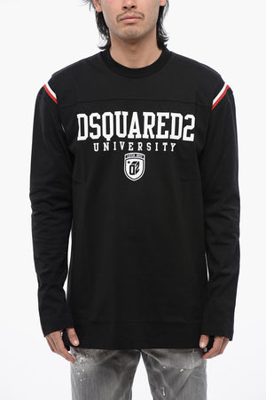 T-Shirt Varsity mit Kontrastdruck