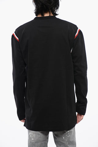 T-Shirt Varsity mit Kontrastdruck