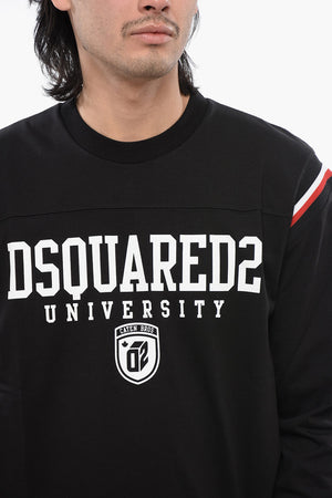 T-Shirt Varsity mit Kontrastdruck