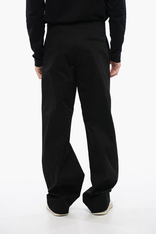 High-Waist Trousers With Zip