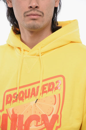 Cool Fit Hoodie with Glossy Silicone Print
